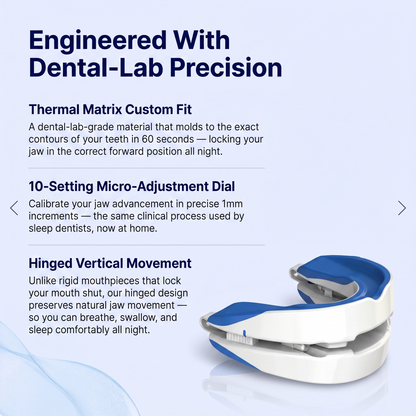 GuardFX™ Adjustable Anti-Snoring Mouthpiece