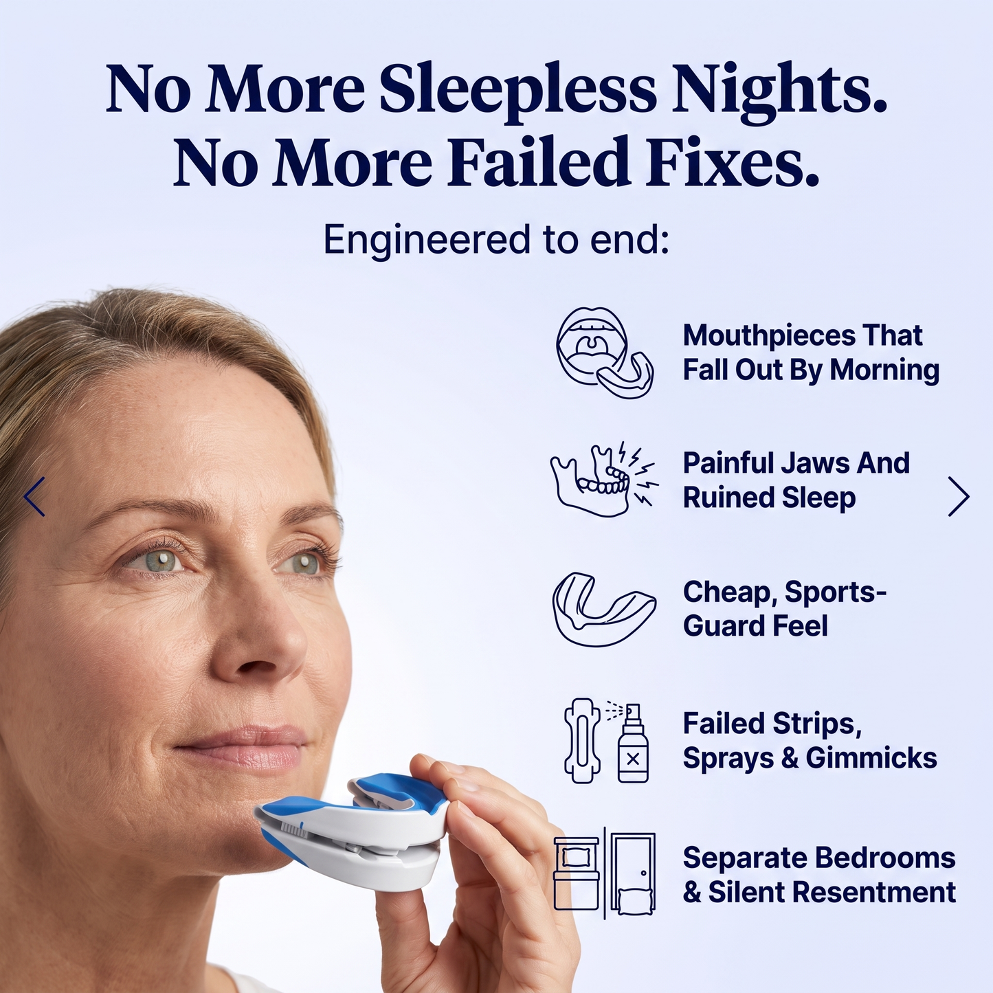 GuardFX™ Adjustable Anti-Snoring Mouthpiece